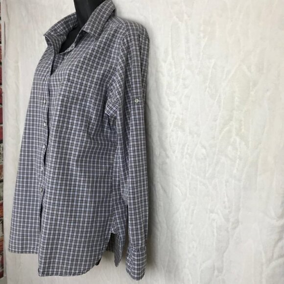 RAG &  bone Button Down Plaid Shirt Size 8 - Picture 4 of 7